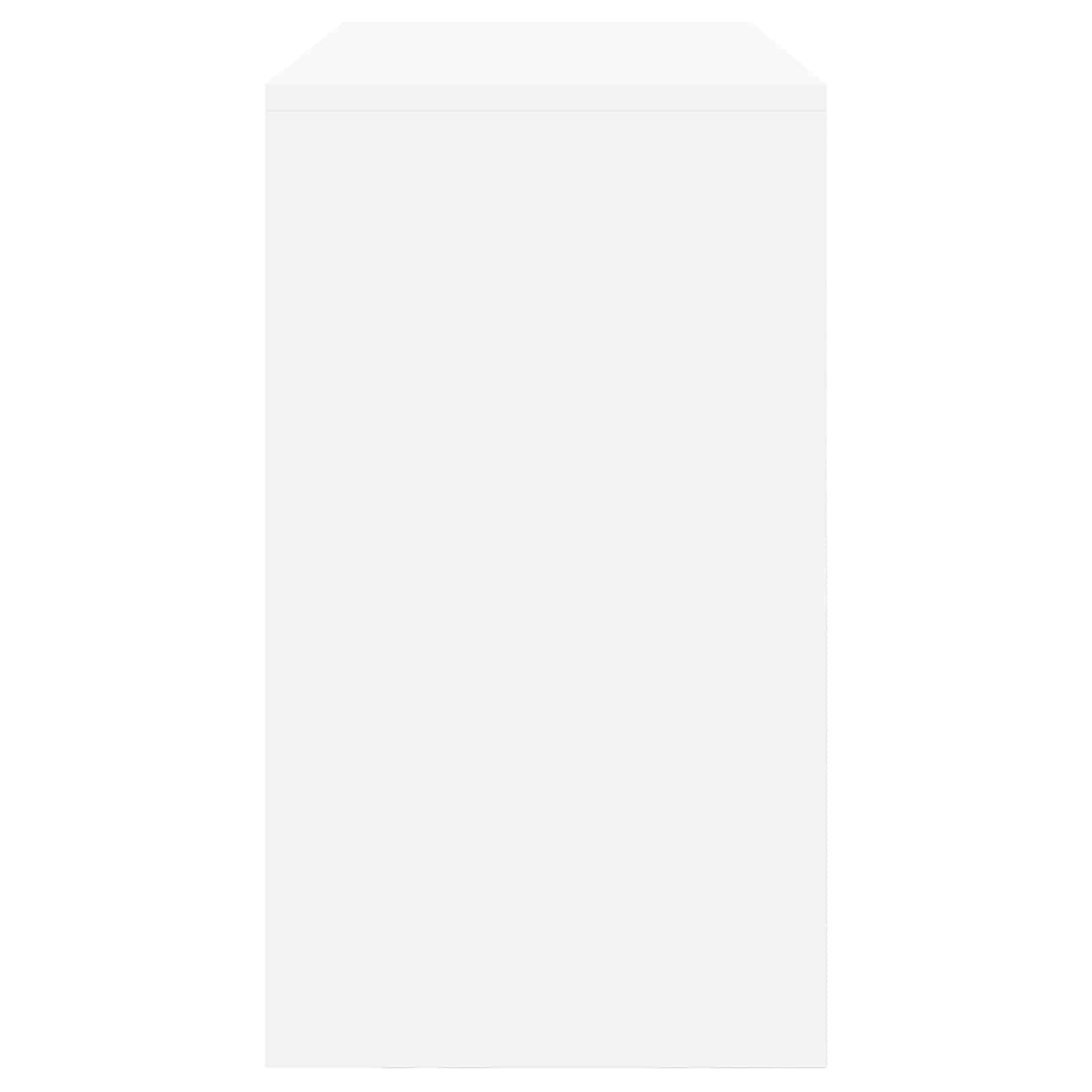 Dulap de depozitare Alb 90 x 40 x 70 cm Oțel Laminat la Rece GartenMobel Dekor