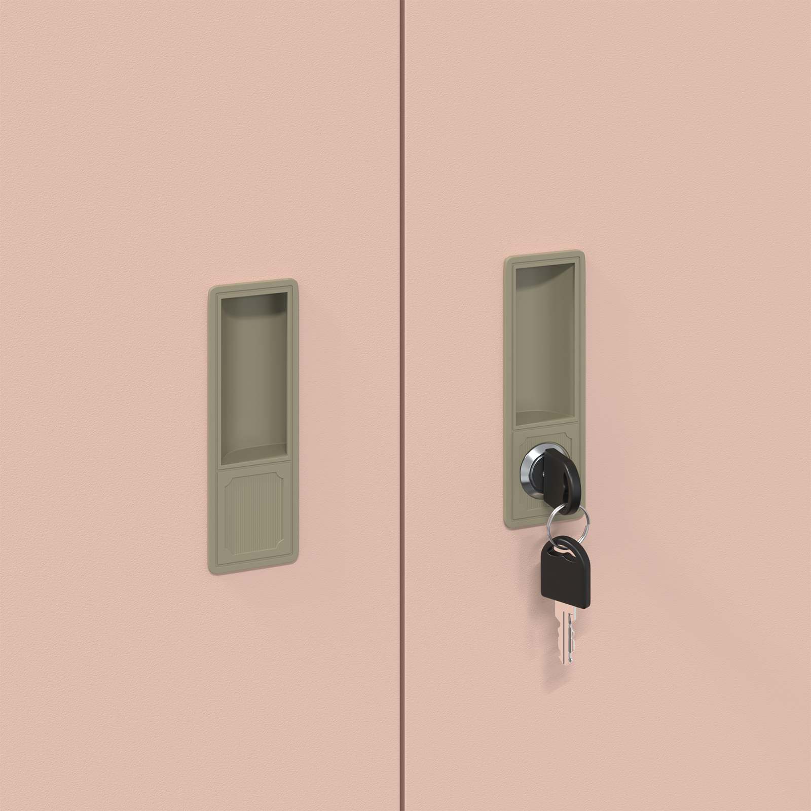 Dulap de depozitare Roz 90 x 40 x 70 cm Oțel Laminat la Rece GartenMobel Dekor