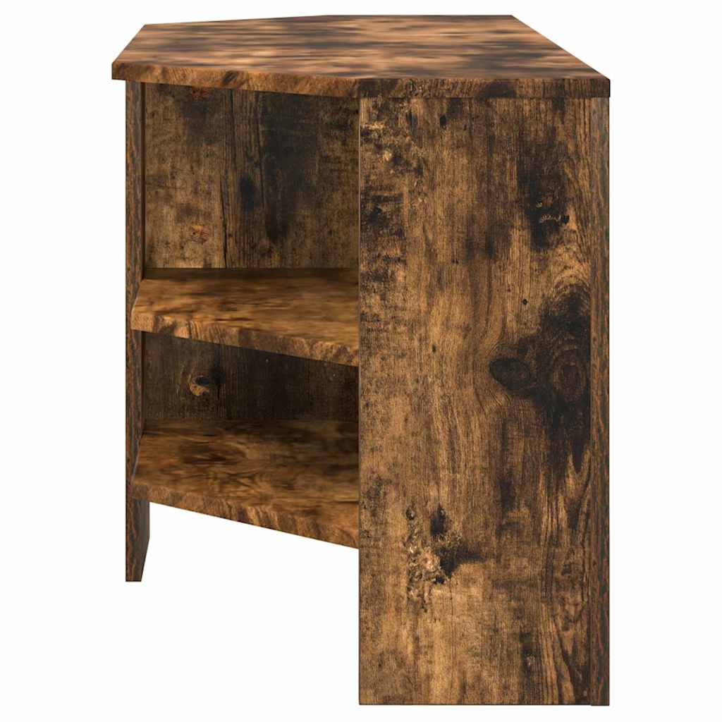 DulapdecolțpentruTV Stejar fumuriu 102 x 40,5 x 45 cm GartenMobel Dekor