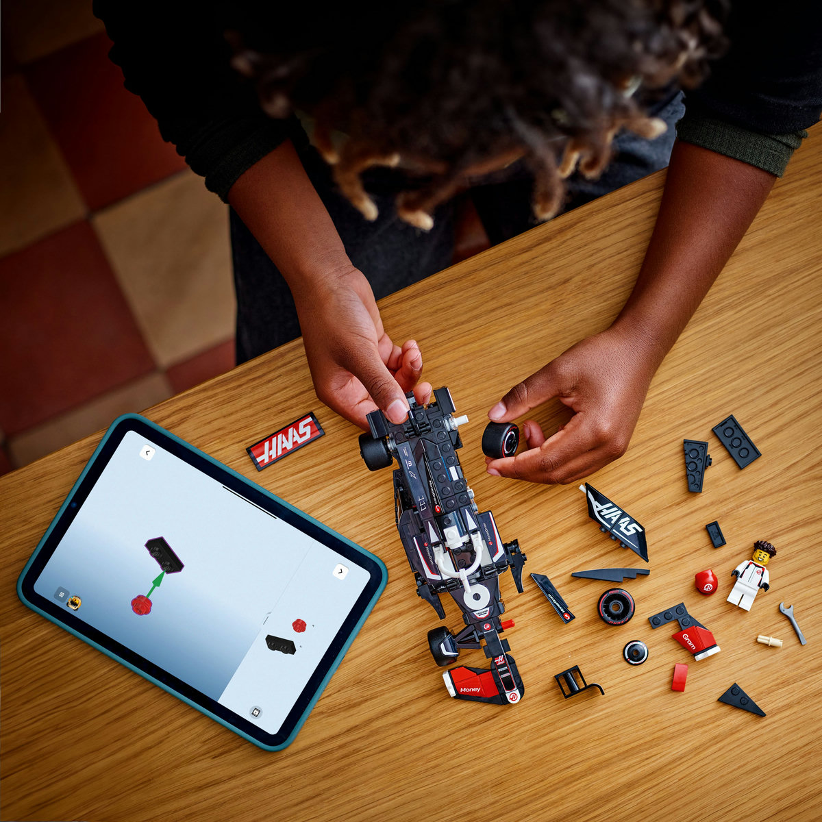 LEGO Masina de curse MoneyGram Haas F1® Team VF-24 Quality Brand