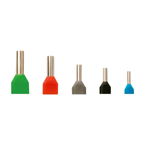 Terminale izolate cu capat dublu, sectiune transversala 2x2.5mmp, 250buc/set PKY-22025 SafetyGuard Surveillance