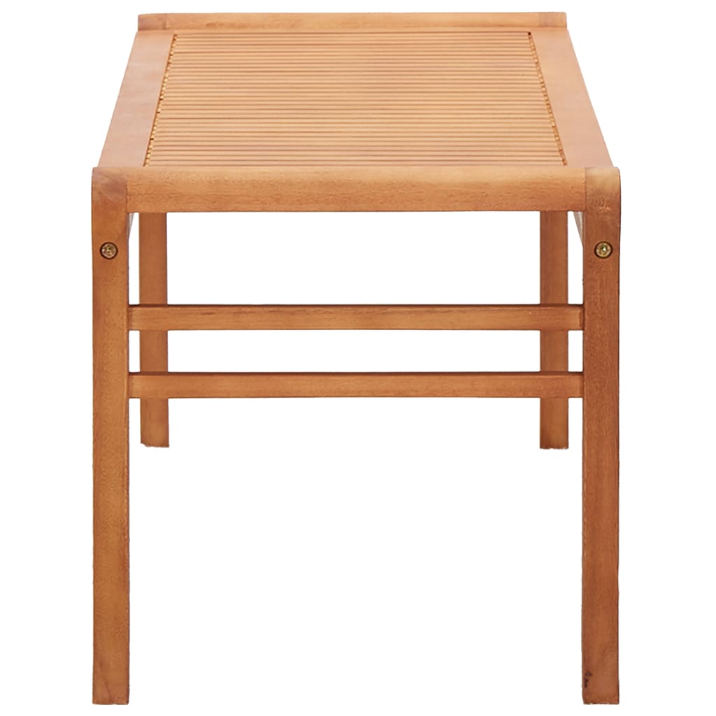 Bancă de grădină cu 2 locuri, 120 cm, lemn masiv de eucalipt GartenMobel Dekor