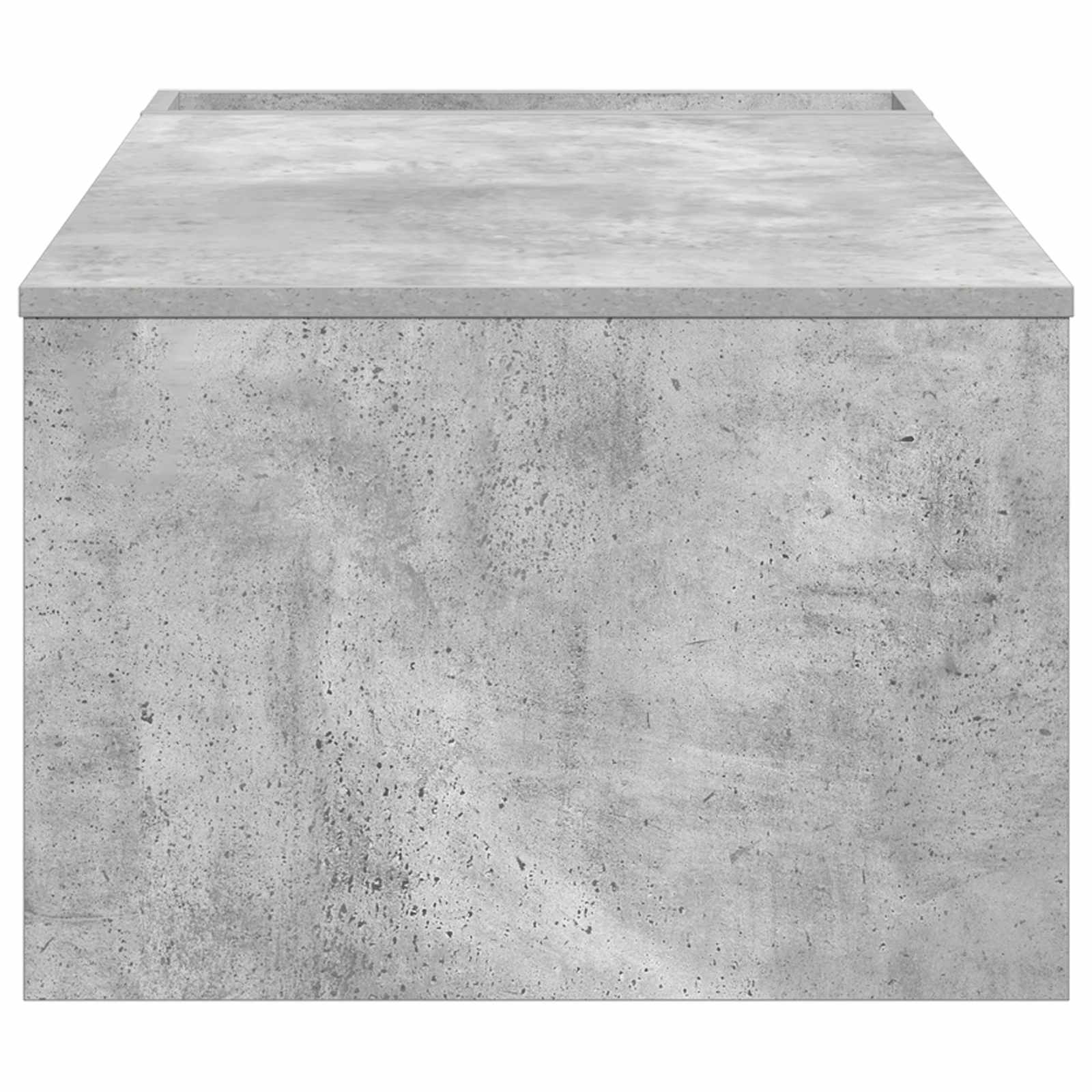 Masă de cafea Gri din beton 95 x 50 x 34 cm Lemn compozit GartenMobel Dekor