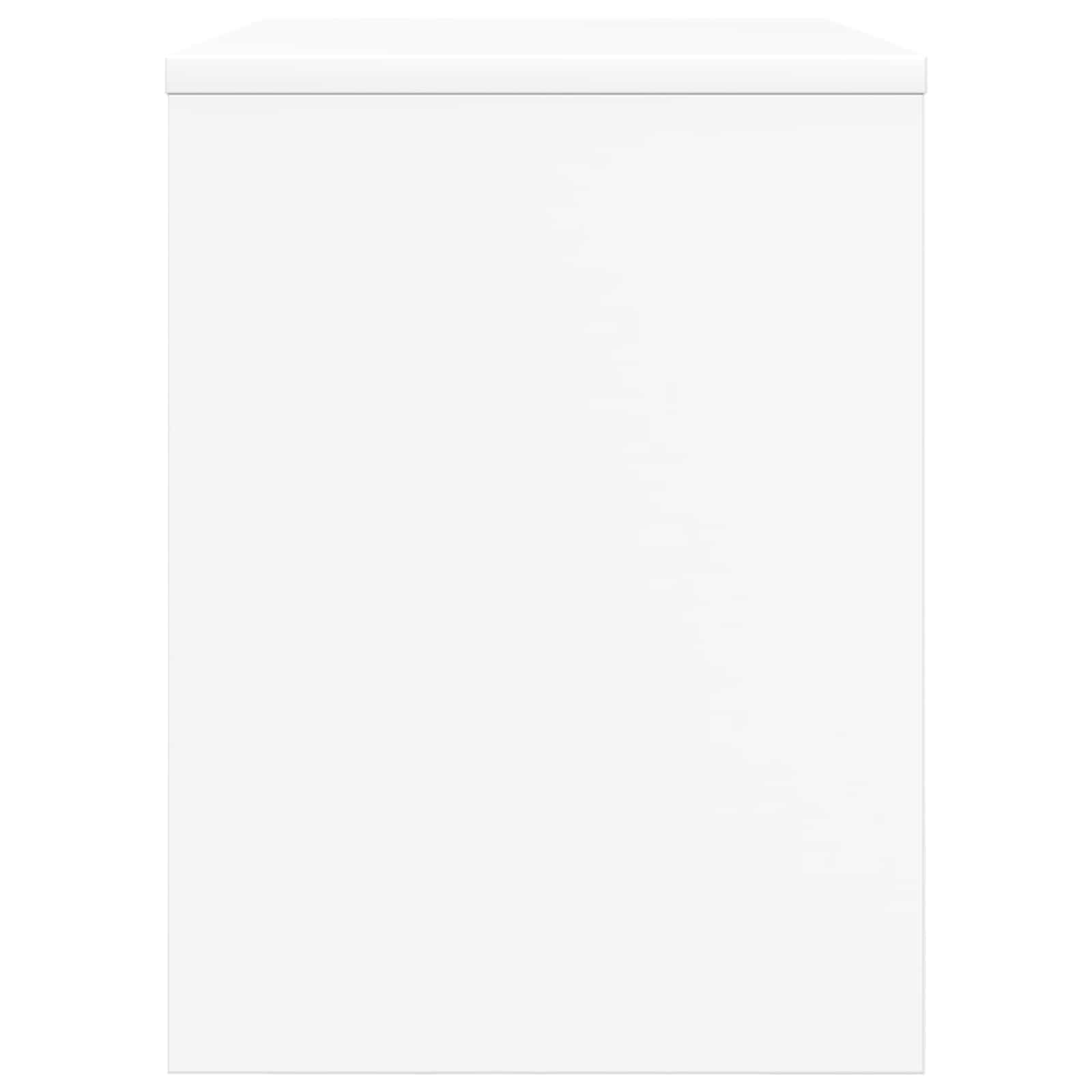 Cabinet TV Alb 60 x 30 x 40 cm Lemn compozit GartenMobel Dekor