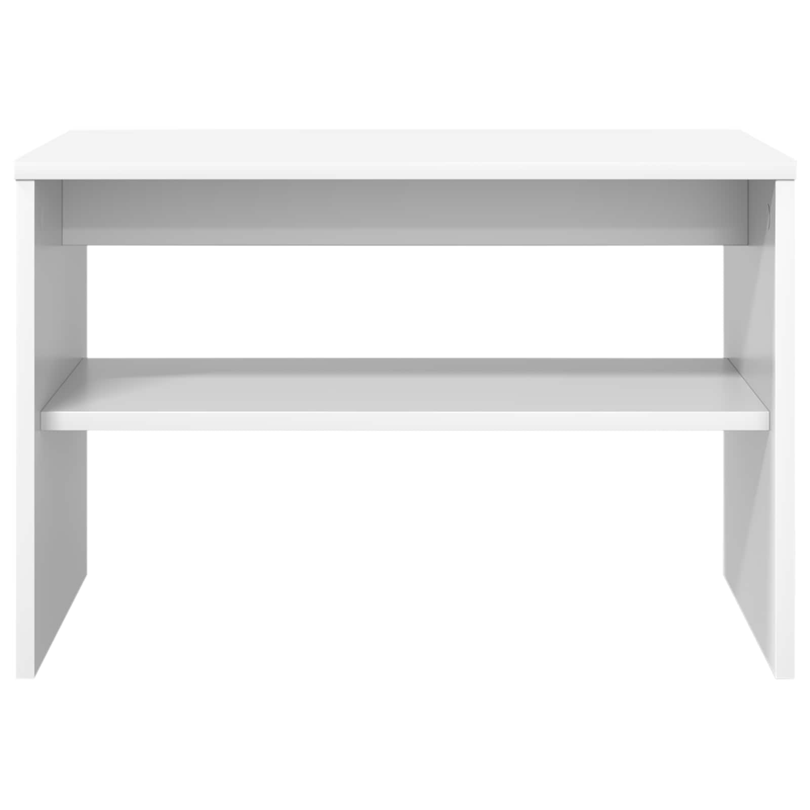 Cabinet TV Alb 60 x 35 x 40 cm Lemn compozit GartenMobel Dekor