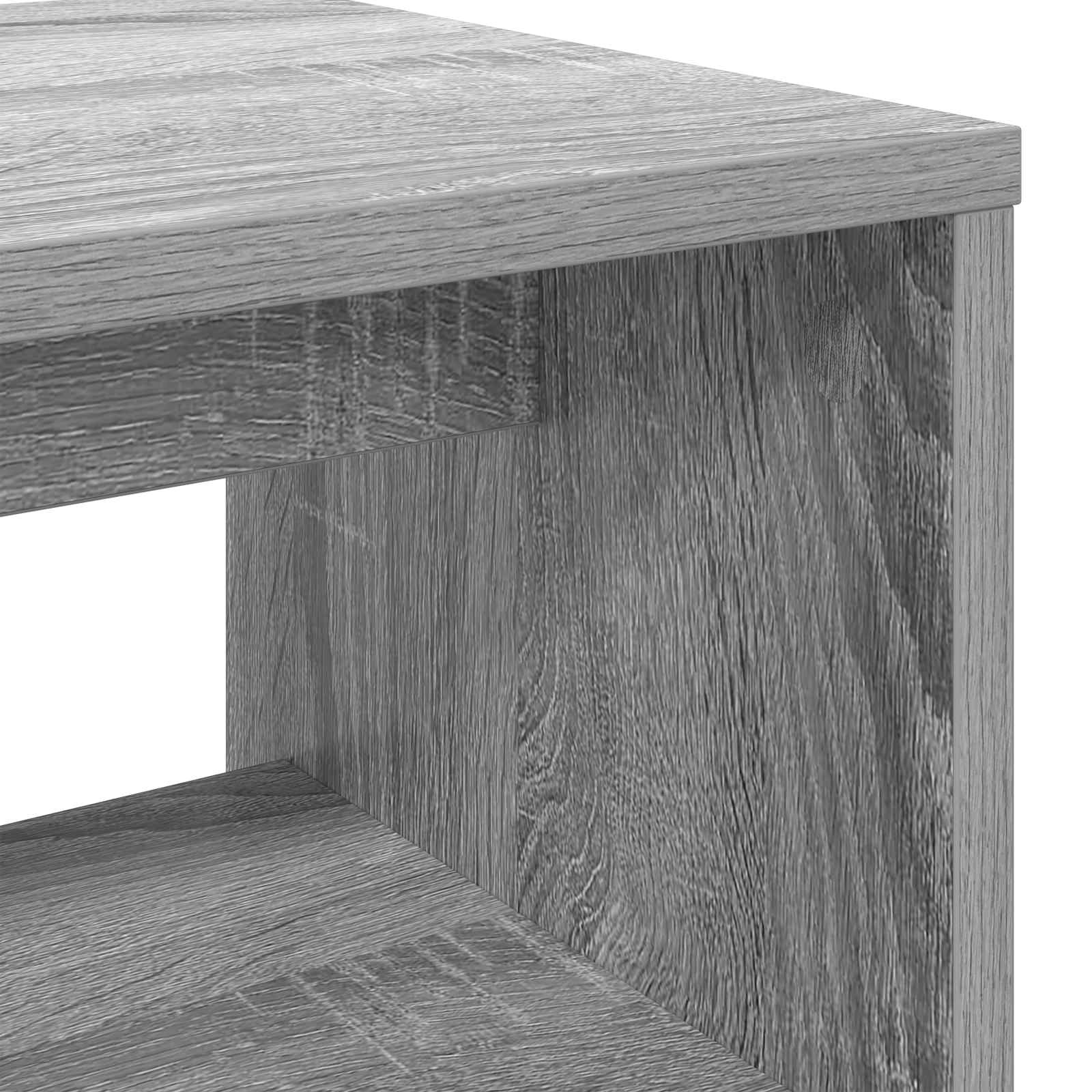 Cabinet TV Gri Sonoma 100 x 30 x 40 cm Lemn compozit GartenMobel Dekor