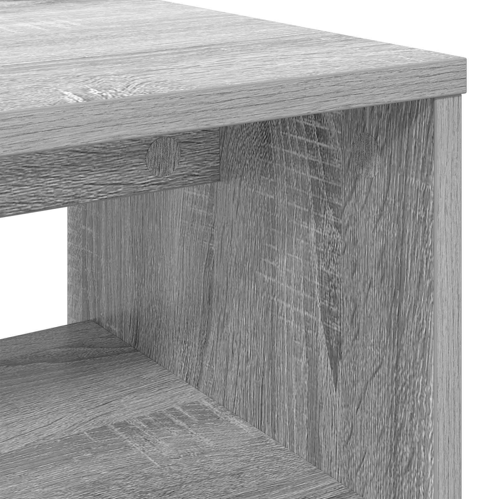 Cabinet TV Gri Sonoma 100 x 35 x 40 cm Lemn compozit GartenMobel Dekor