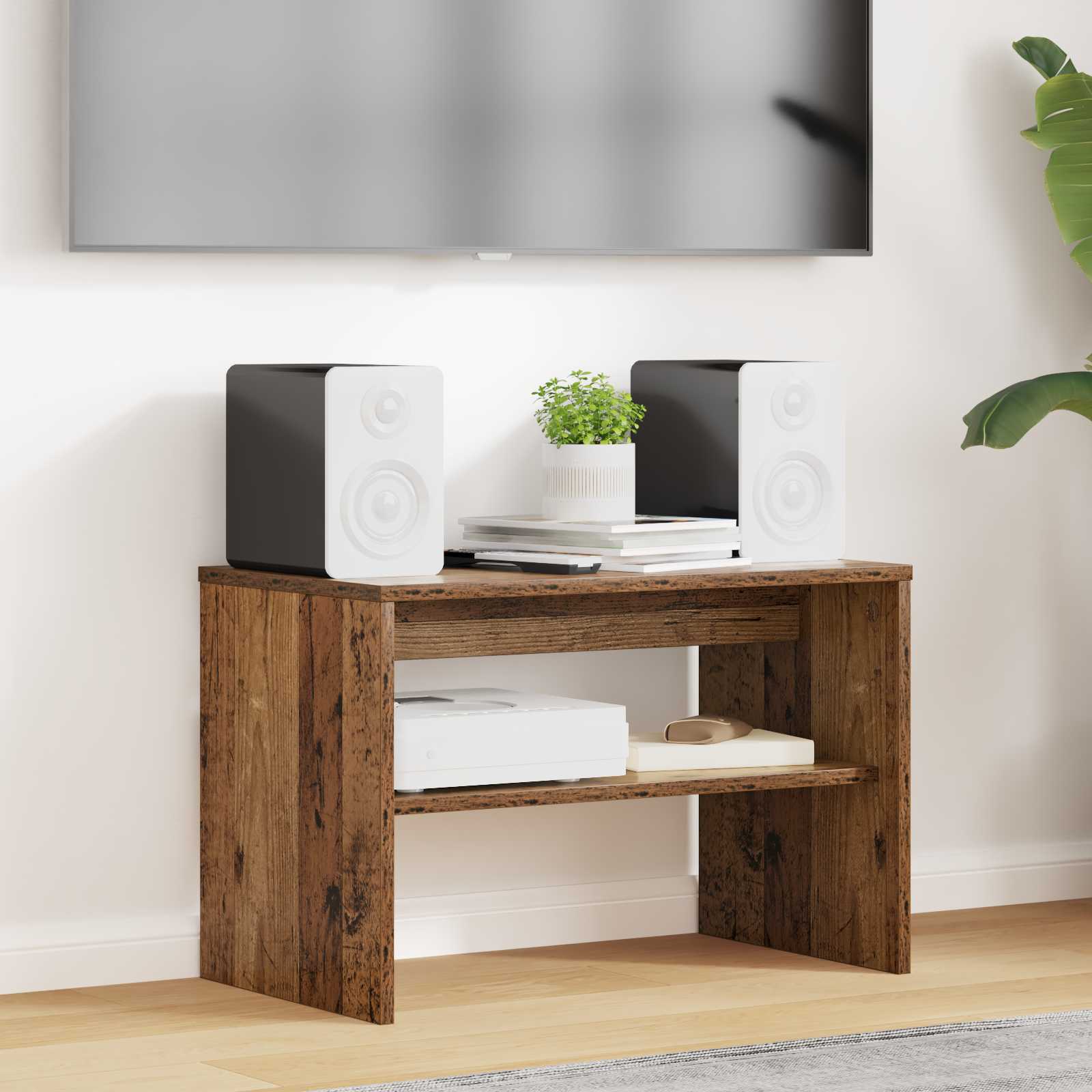 Cabinet TV Lemn vechi 60 x 35 x 40 cm Lemn compozit GartenMobel Dekor