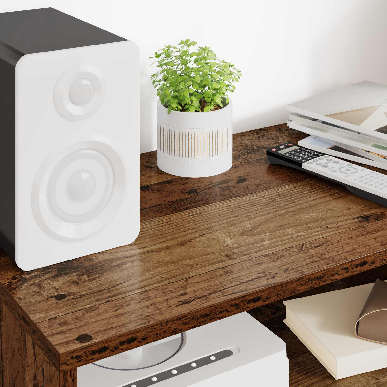 Cabinet TV Lemn vechi 60 x 35 x 40 cm Lemn compozit GartenMobel Dekor