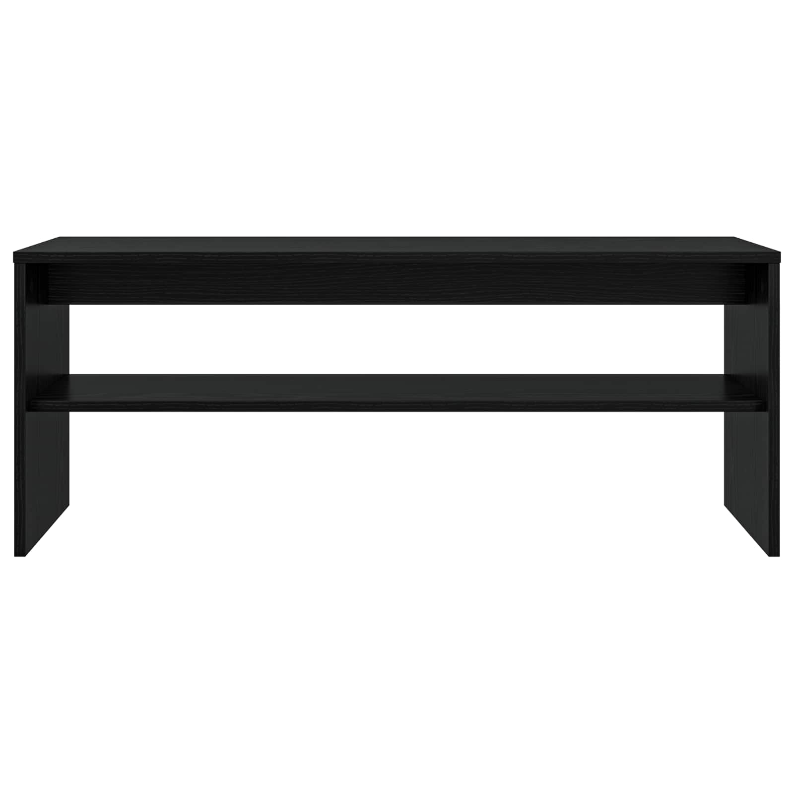 Cabinet TV Stejar Negru 100 x 35 x 40 cm Lemn compozit GartenMobel Dekor