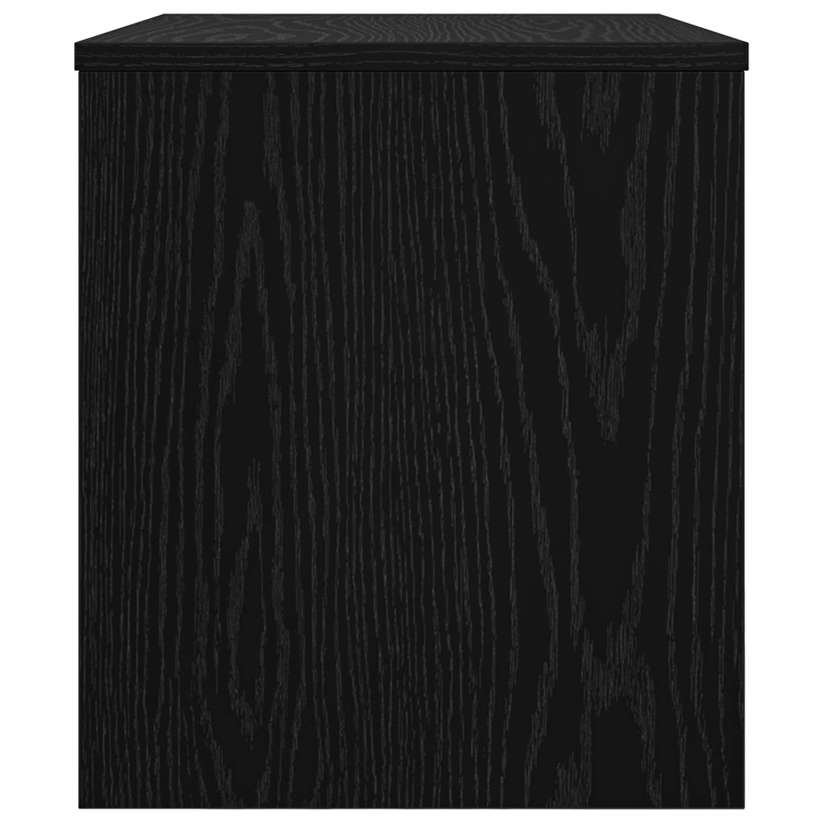 Cabinet TV Stejar Negru 60 x 35 x 40 cm Lemn compozit GartenMobel Dekor