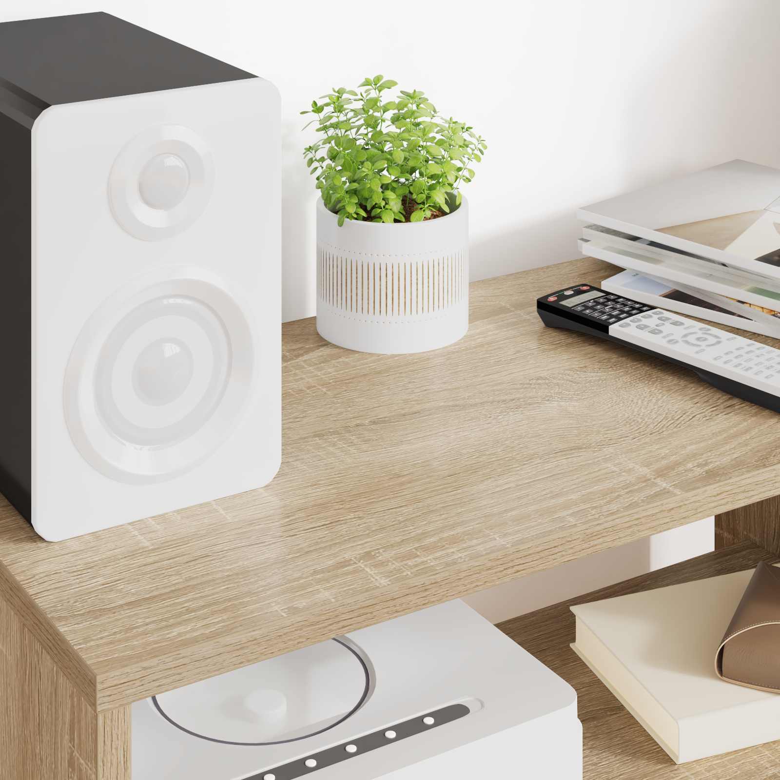 Cabinet TV Stejar Sonoma 60 x 30 x 40 cm Lemn compozit GartenMobel Dekor