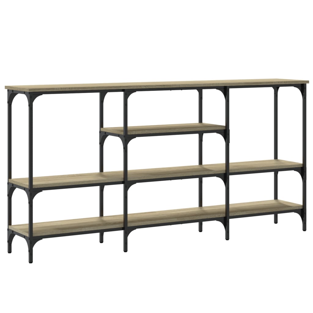 Măsuță consolă, stejar sonoma, 160x29x80 cm, lemn prelucrat GartenMobel Dekor