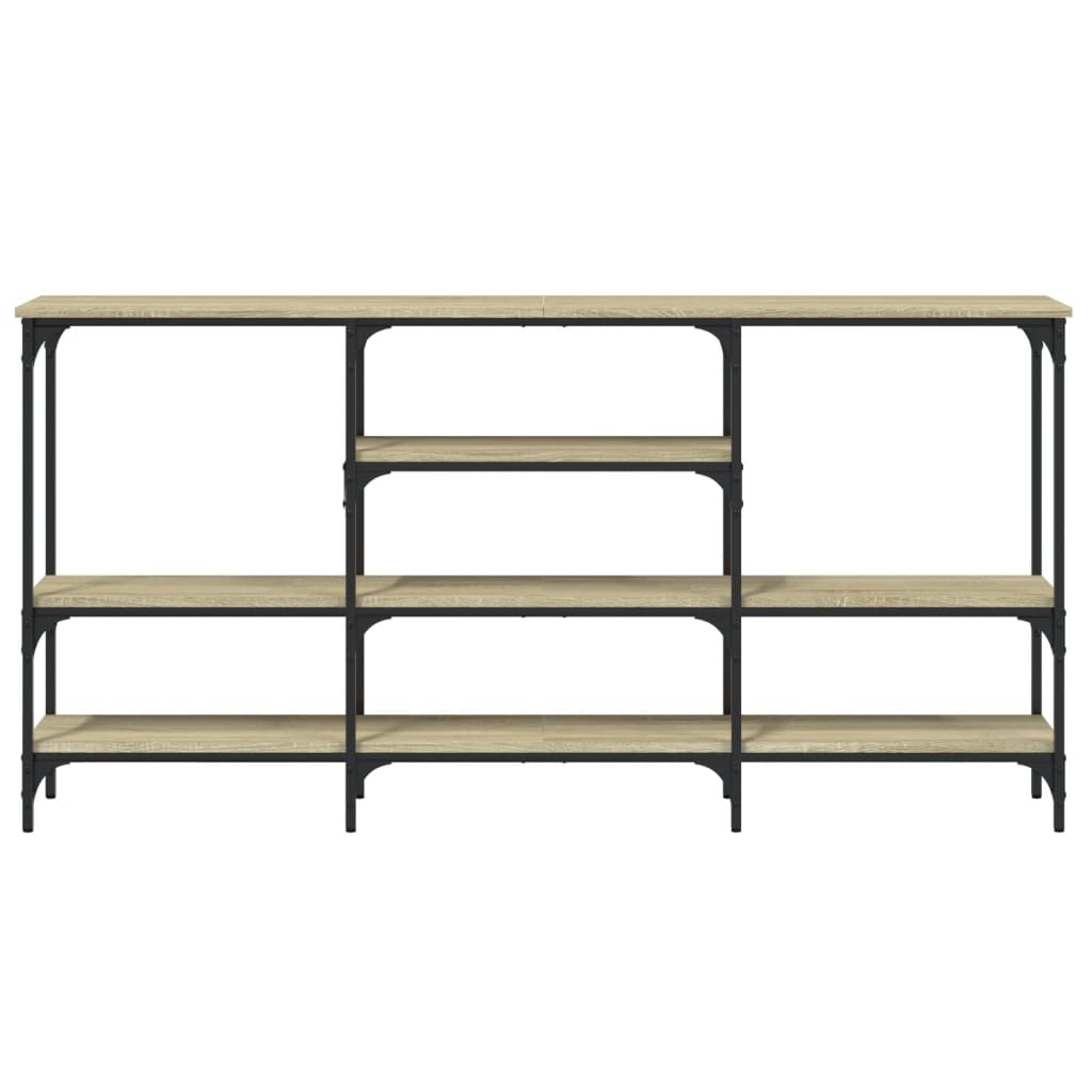 Măsuță consolă, stejar sonoma, 160x29x80 cm, lemn prelucrat GartenMobel Dekor