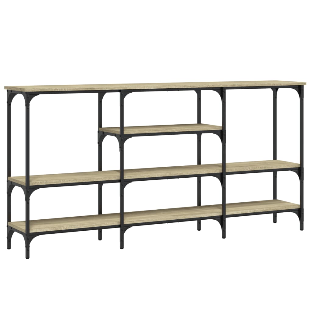 Măsuță consolă, stejar sonoma, 160x29x80 cm, lemn prelucrat GartenMobel Dekor