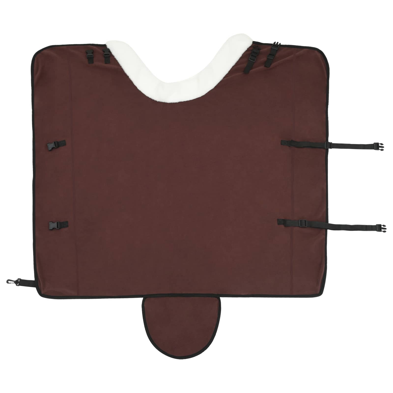 Pătură pentru cai Maro Întunecat Complet 165 cm Fleece polar GartenMobel Dekor