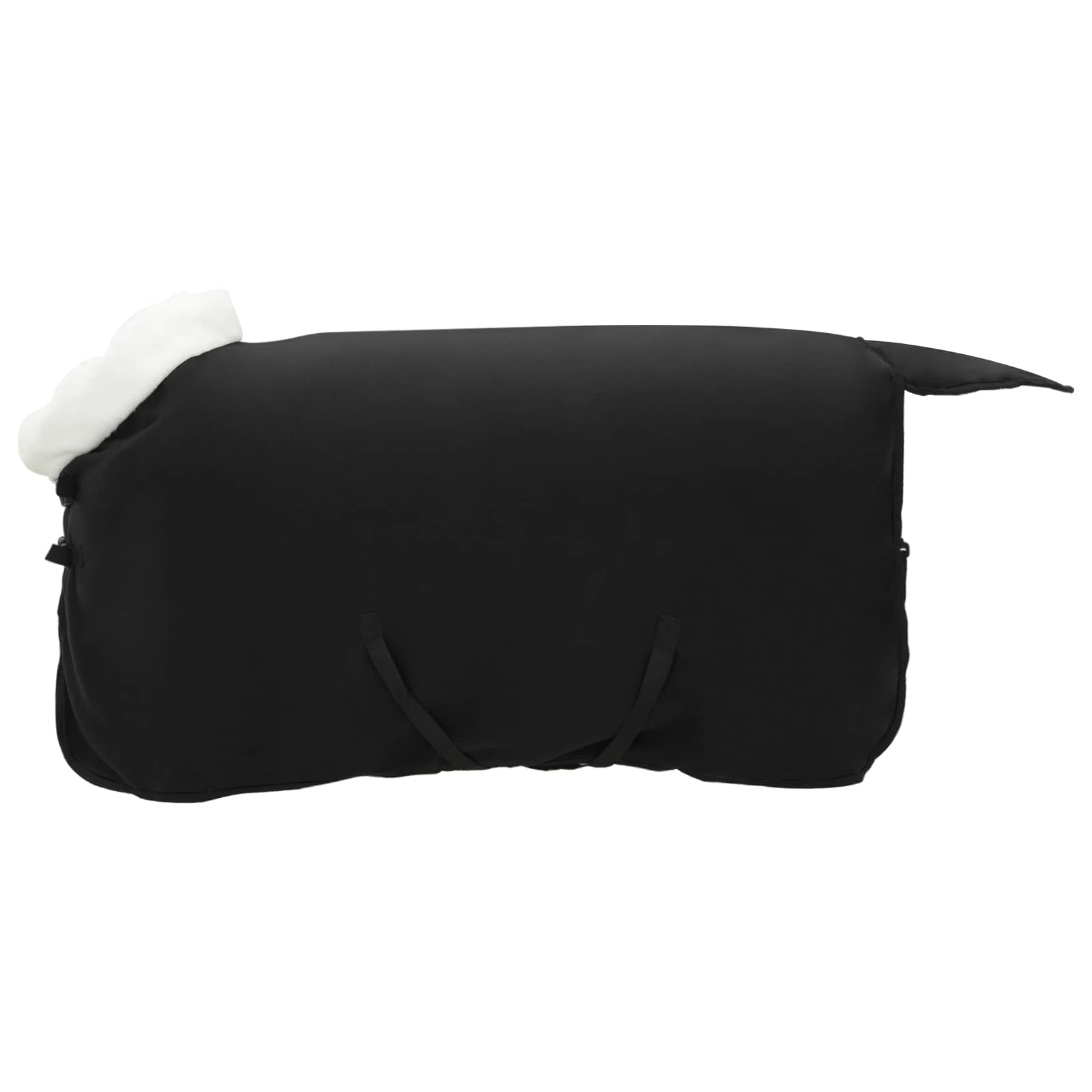 Pătură pentru cai Negru 75 cm Fleece polar GartenMobel Dekor