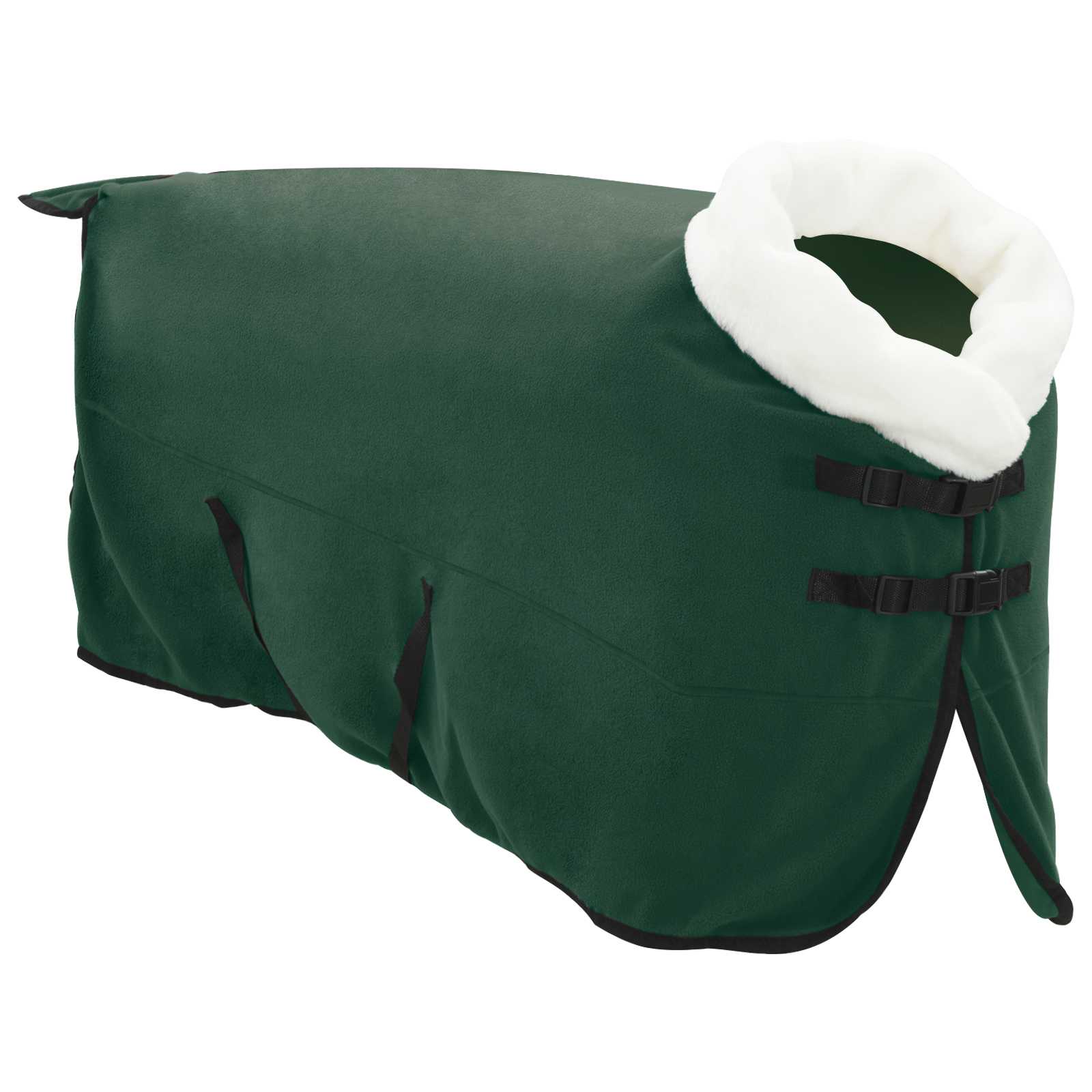 Pătură pentru cai Verde închis complet 135 cm Fleece polar GartenMobel Dekor