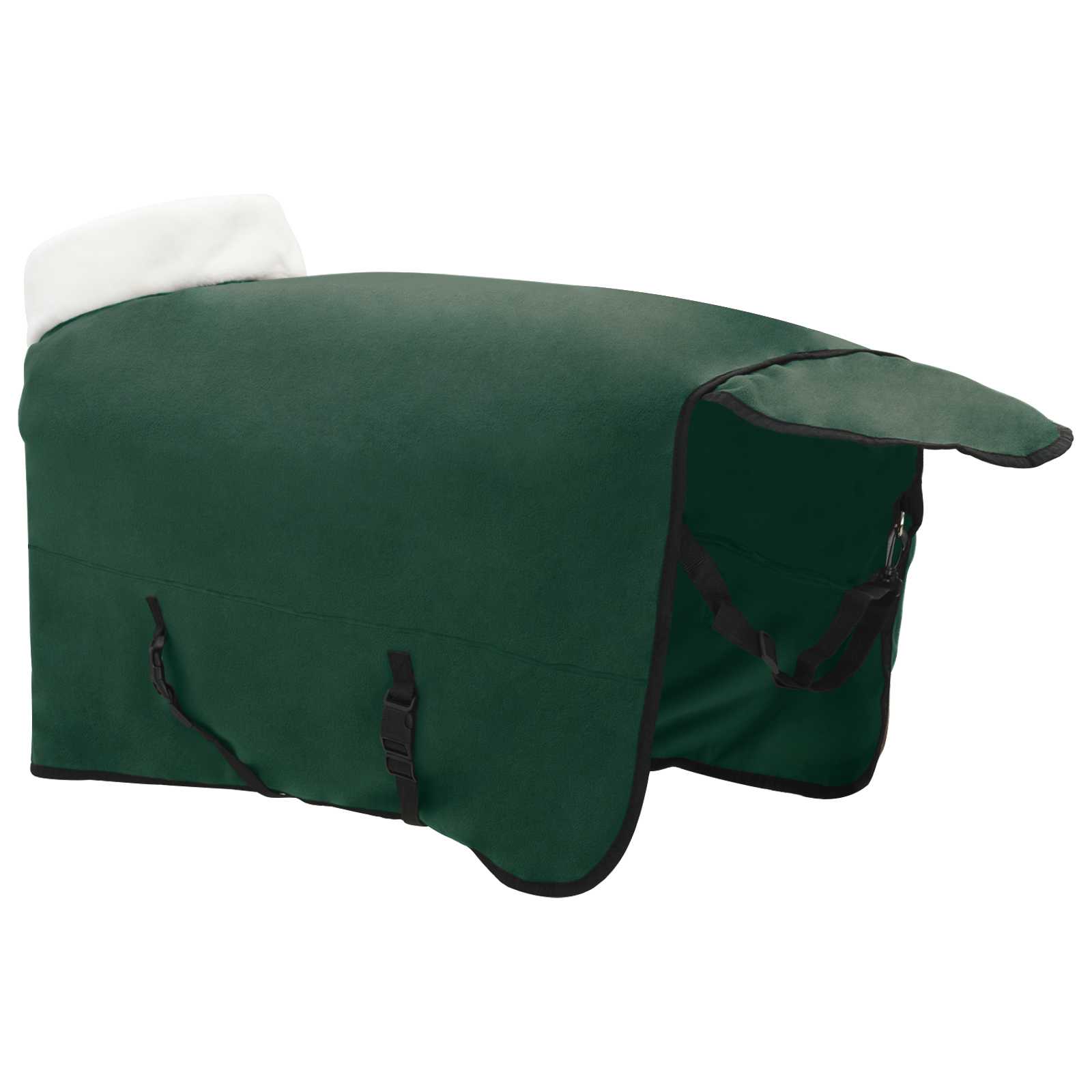 Pătură pentru cai Verde închis complet 135 cm Fleece polar GartenMobel Dekor