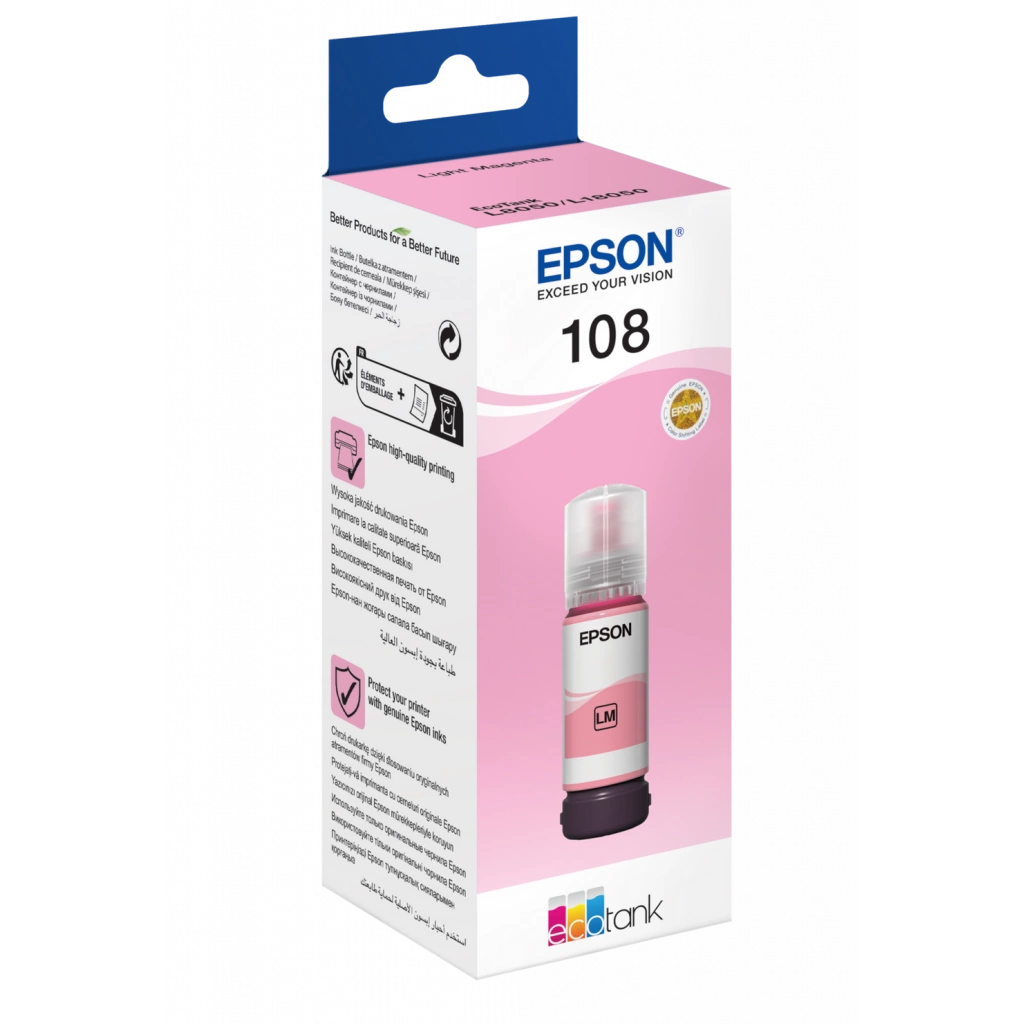 Cerneala originala epson 108 ecotank, light magenta, 70 ml MultiMark GlobalProd