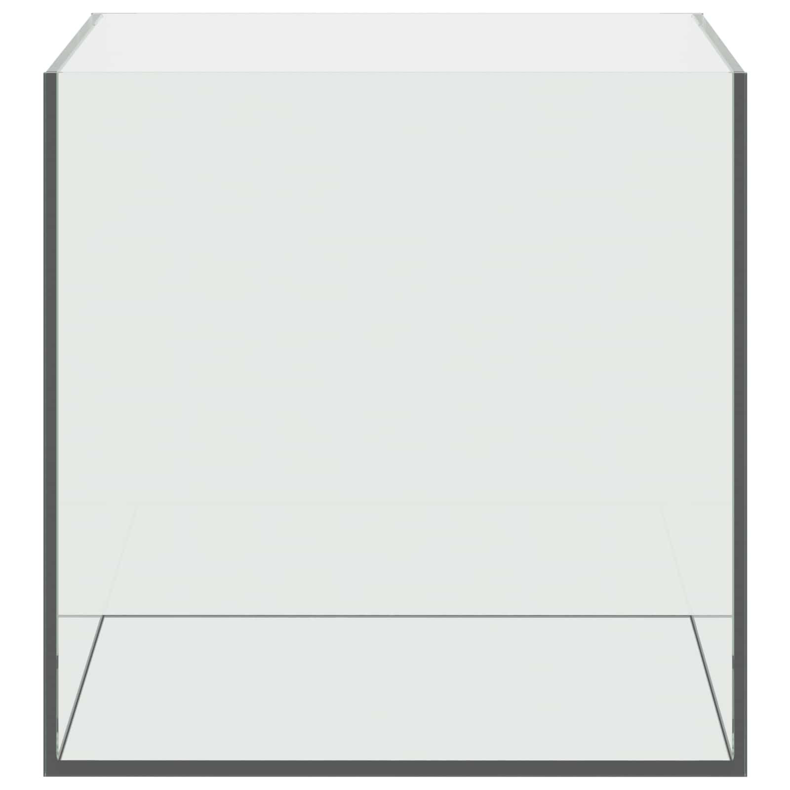 Acvariu cu depozitare Transparent 30 x 30 x 30 cm Sticlă GartenMobel Dekor