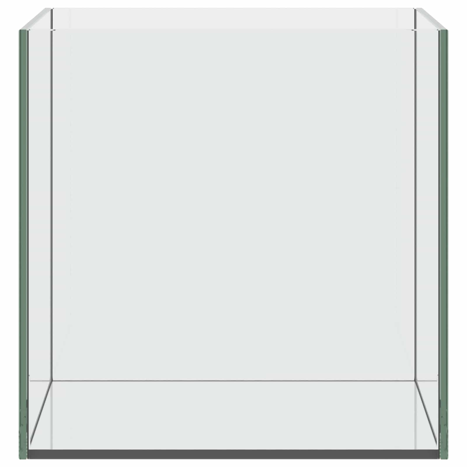 Acvariu cu depozitare Transparent 30 x 30 x 30 cm Sticlă GartenMobel Dekor