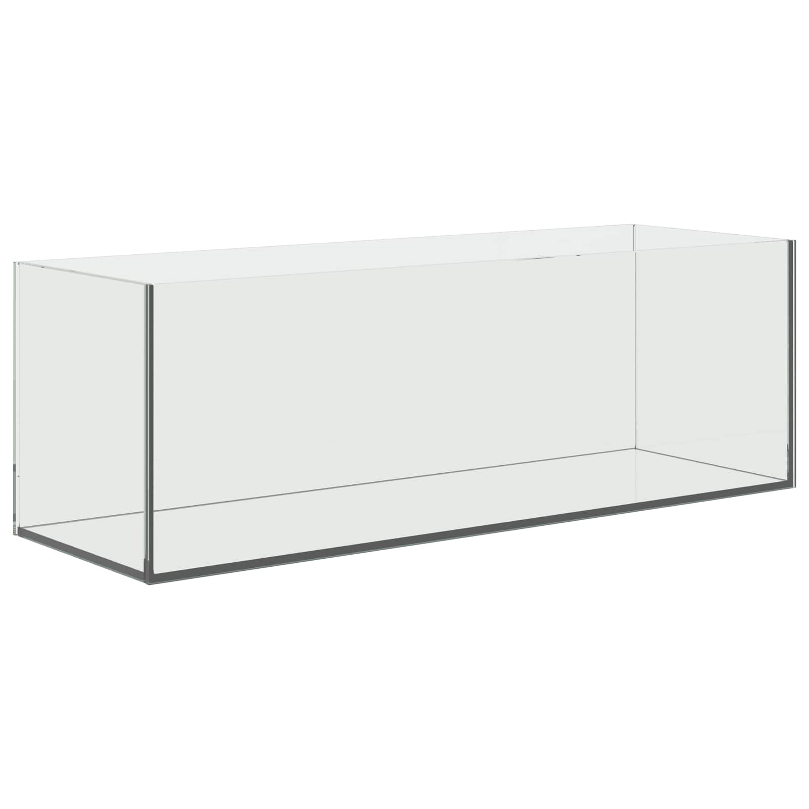 Acvariu cu depozitare Transparent 60 x 20 x 20 cm Sticlă GartenMobel Dekor