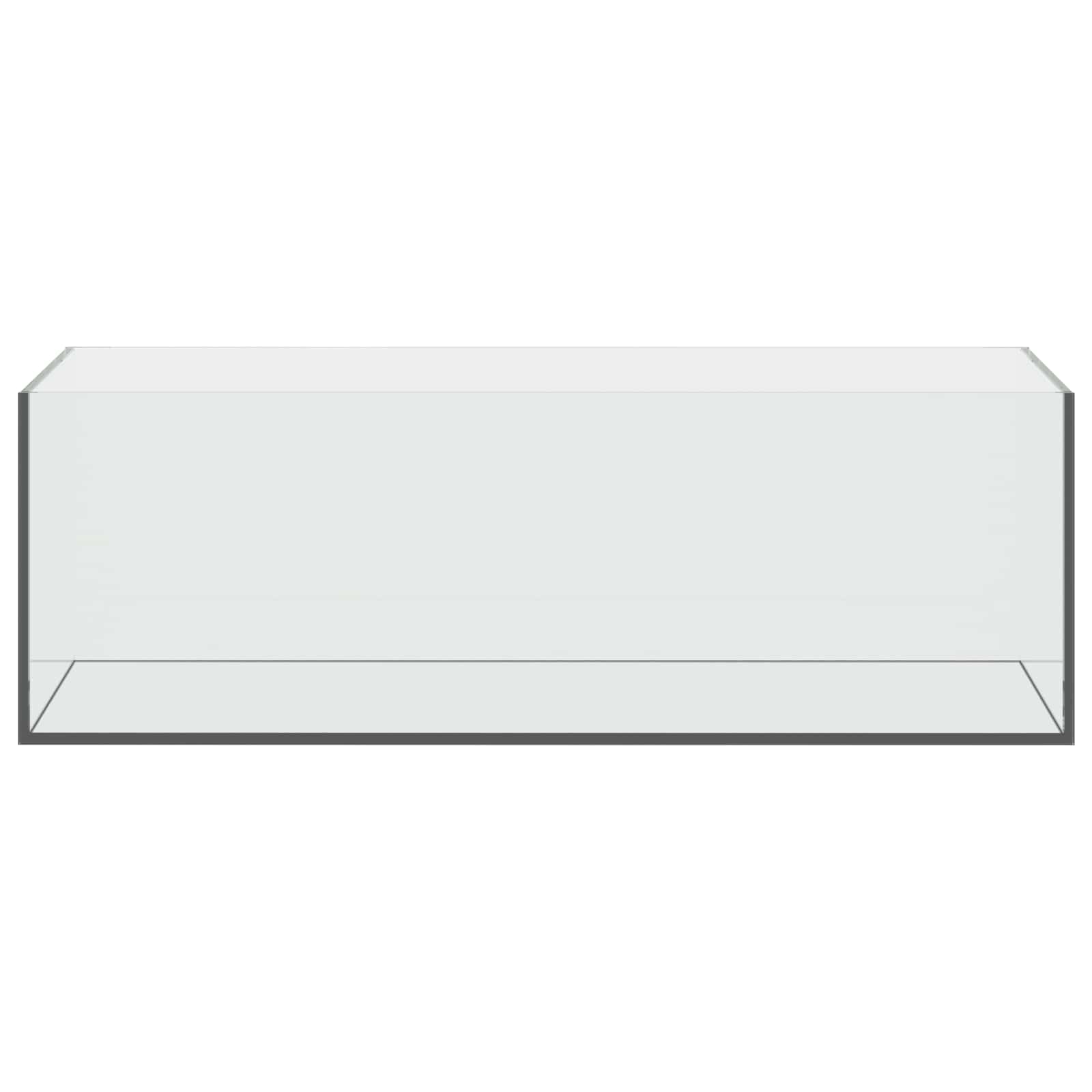 Acvariu cu depozitare Transparent 60 x 20 x 20 cm Sticlă GartenMobel Dekor