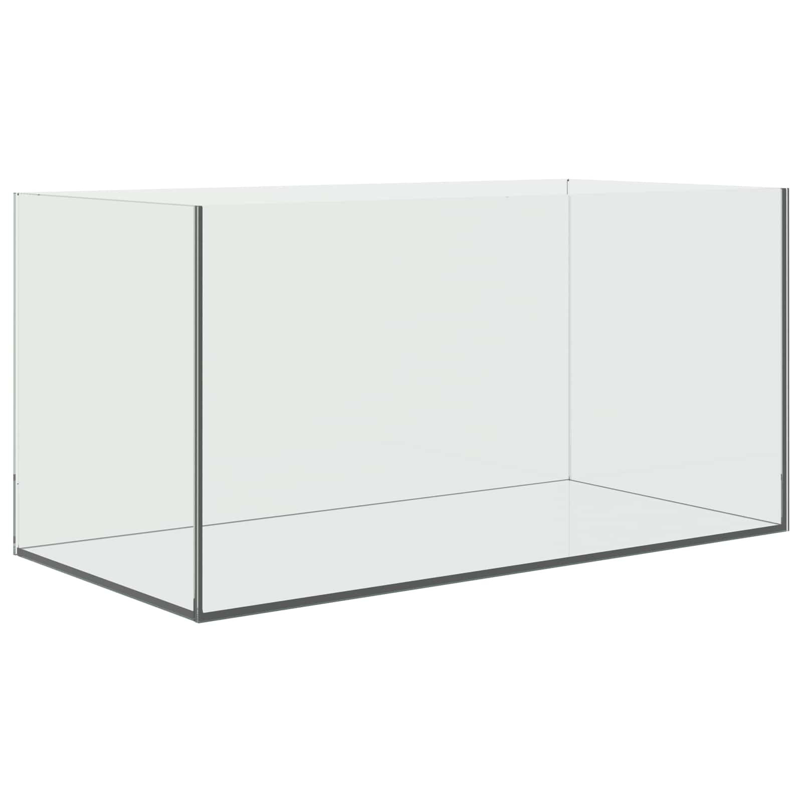 Acvariu cu depozitare Transparent 60 x 30 x 30 cm Sticlă GartenMobel Dekor