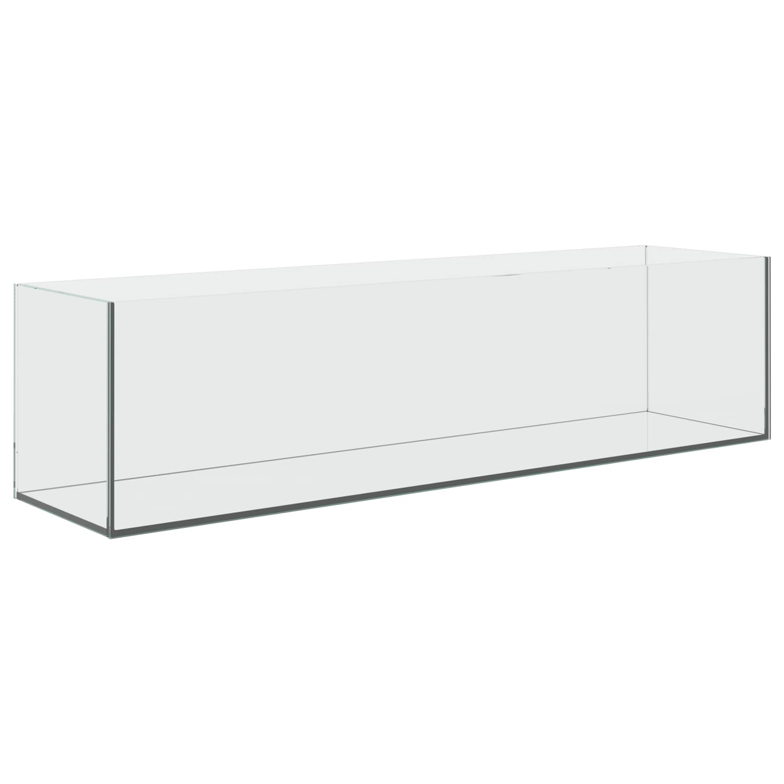 Acvariu cu depozitare Transparent 80 x 20 x 20 cm Sticlă GartenMobel Dekor