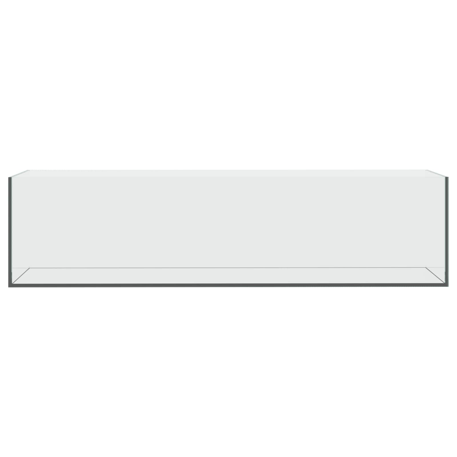 Acvariu cu depozitare Transparent 80 x 20 x 20 cm Sticlă GartenMobel Dekor