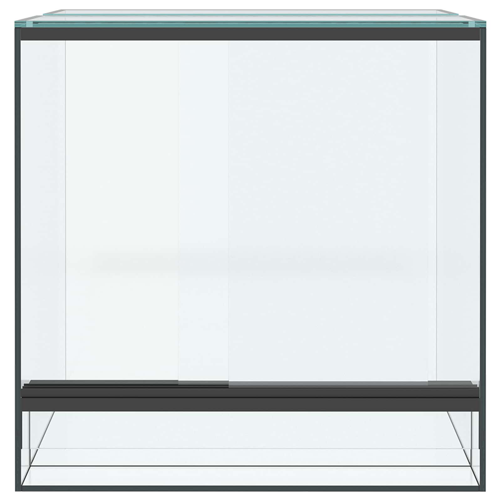 Habită pentru reptile și amfibii Alb 30 x 30 x 30 cm Sticlă GartenMobel Dekor