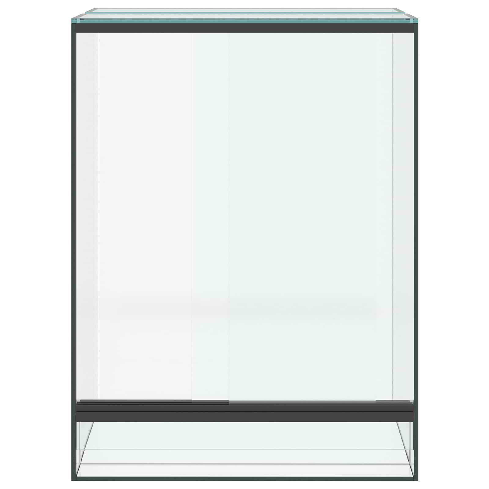 Habită pentru reptile și amfibii Alb 30 x 30 x 40 cm Sticlă GartenMobel Dekor