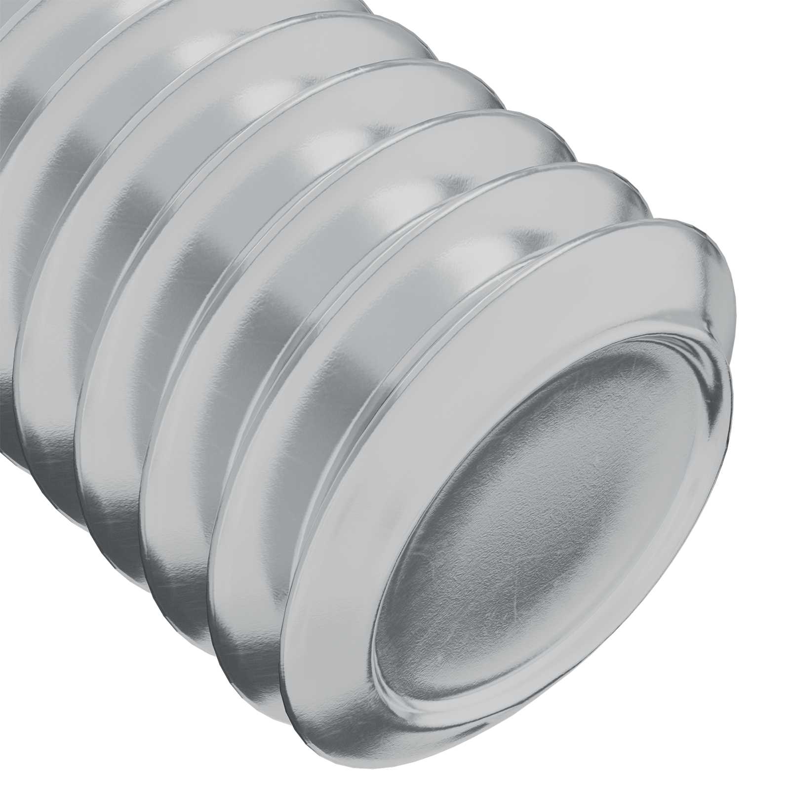 Șurub de blocare Simplu 12 pcs Argintiu M6 x 30 mm Oțel GartenMobel Dekor