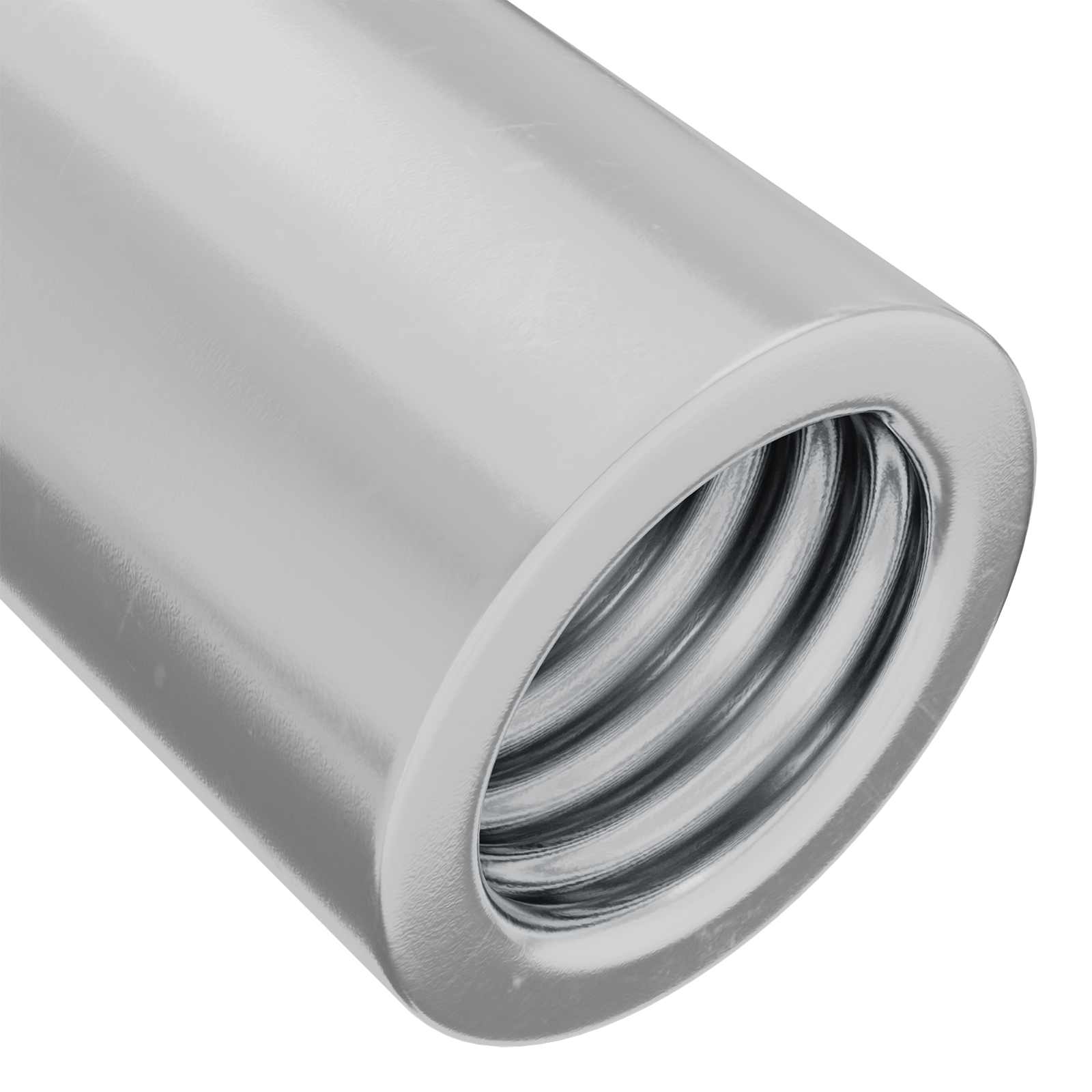 Bucșa cu Blocare 2 pcs Argintiu M6 x 15 mm Oțel GartenMobel Dekor