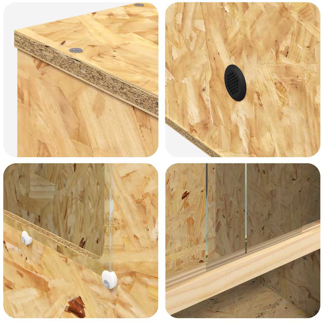 Terariu Maro 50 x 50 x 80 cm OSB GartenMobel Dekor