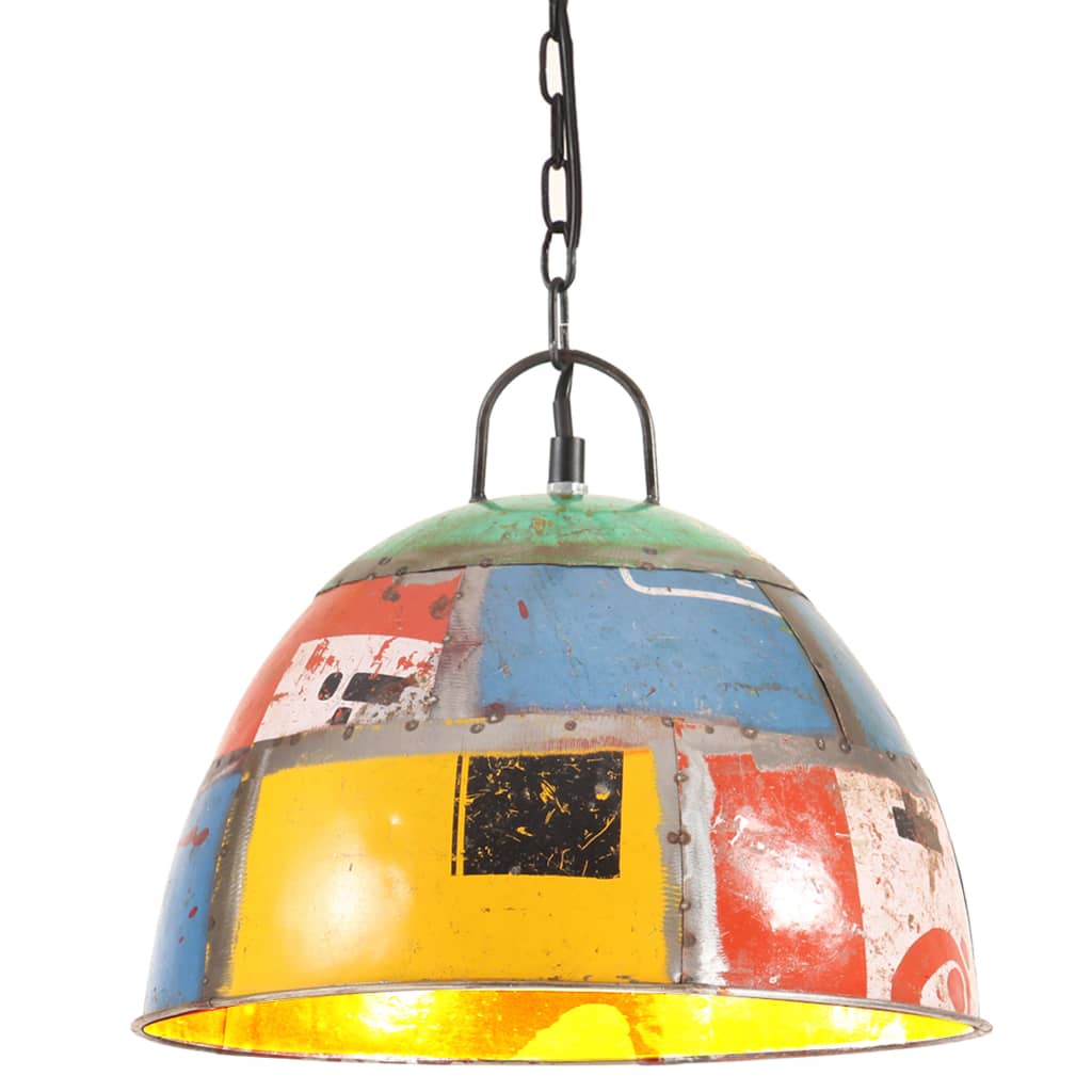 Lustră industrială vintage, 25 W, multicolor, rotund, 31 cm E27 GartenMobel Dekor