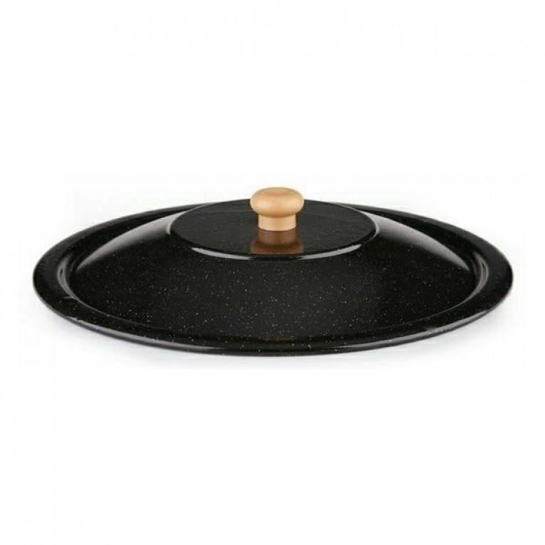 Set ceaun fonta cu capac emailat, 16 L, Premium GartenVIP DiyLine