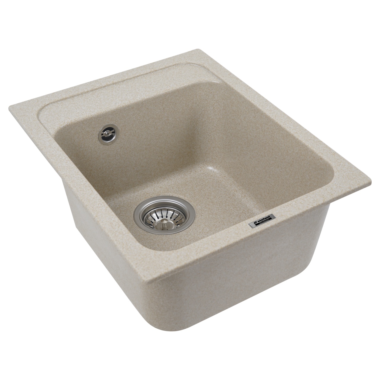 Chiuveta de bucătărie Elefant Premium Korrado , Safari bej, 497x398 mm Innovative ReliableTools