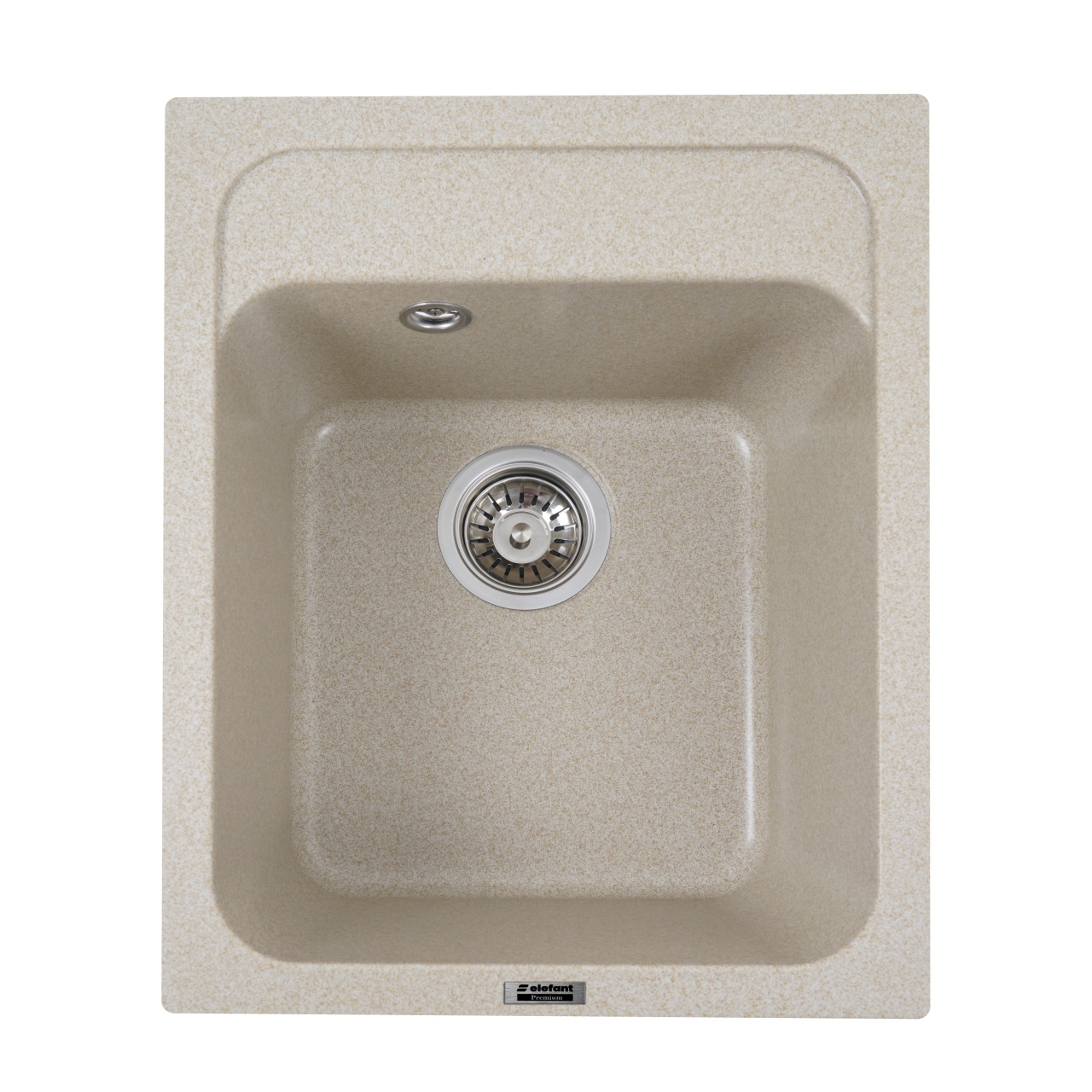 Chiuveta de bucătărie Elefant Premium Korrado , Safari bej, 497x398 mm Innovative ReliableTools