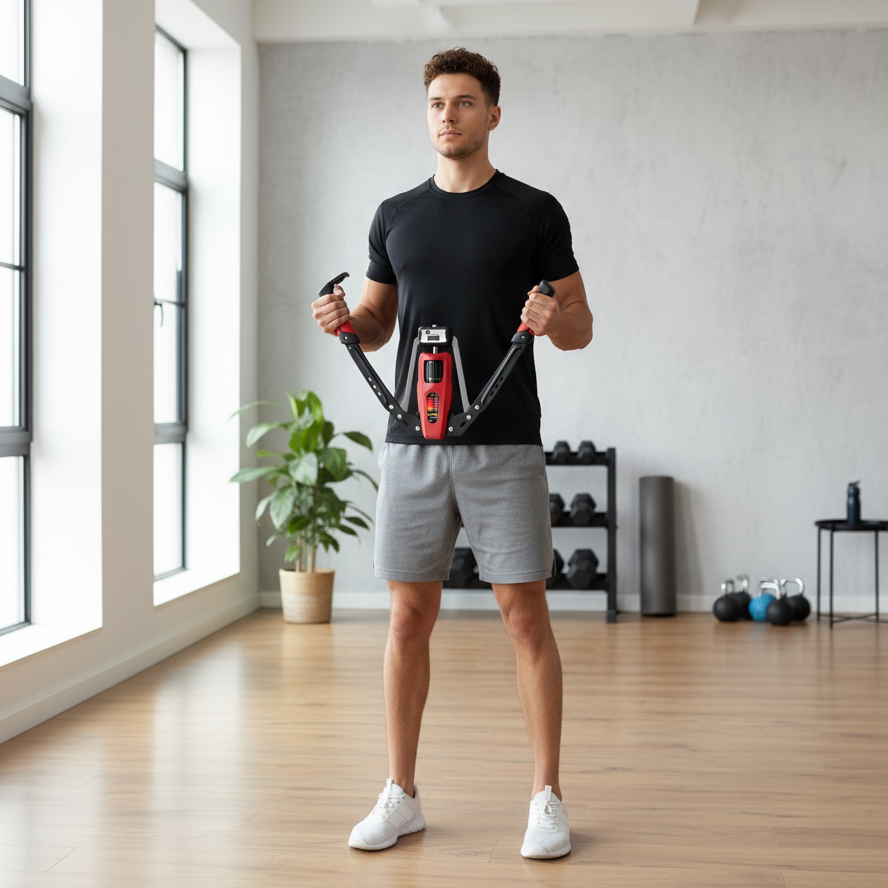 Aparat pentru brate HMS F1020 PRO HYDRAULIC cu contor FitLine Training