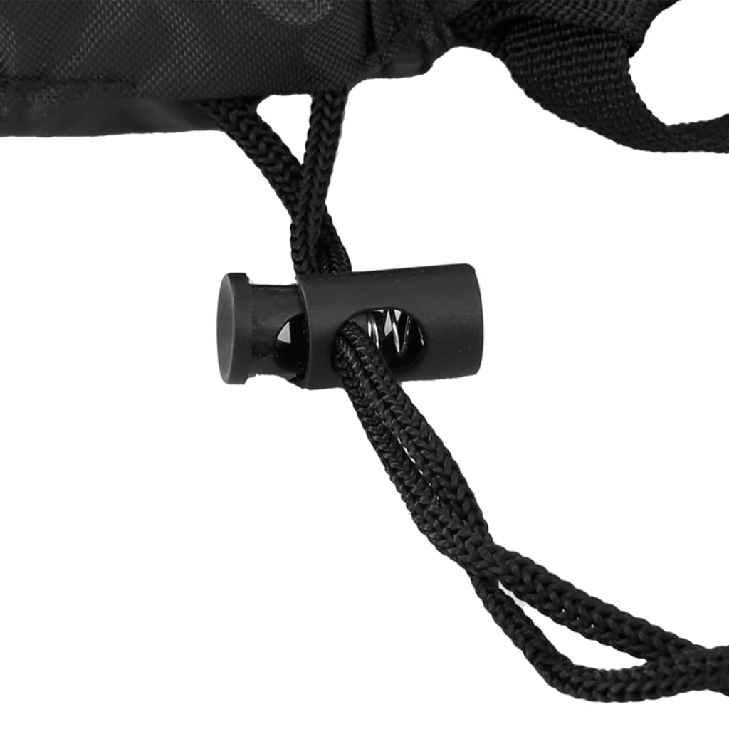 Husă mobilier de grădină negru 225x143x90 cm impermeabilă 420D GartenMobel Dekor