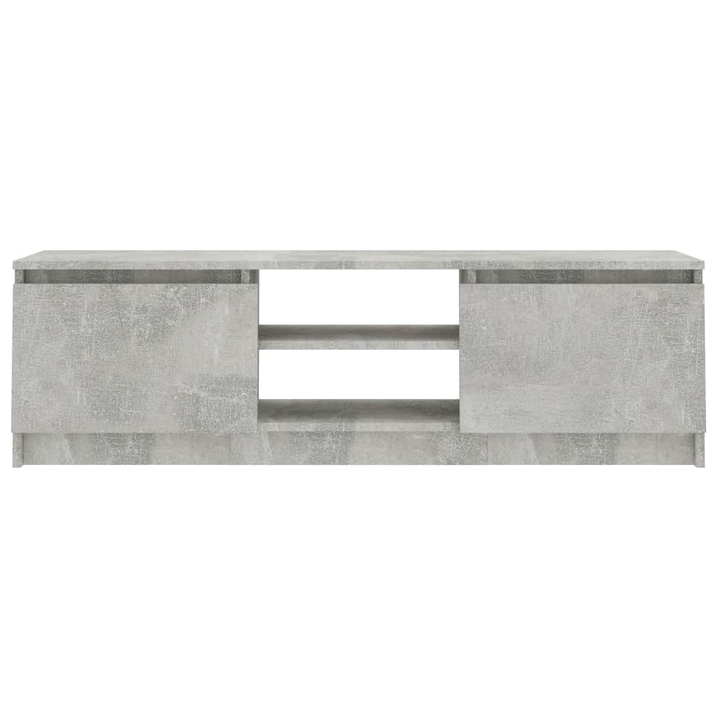 Comodă TV, gri beton, 120 x 30 x 35,5 cm, PAL GartenMobel Dekor