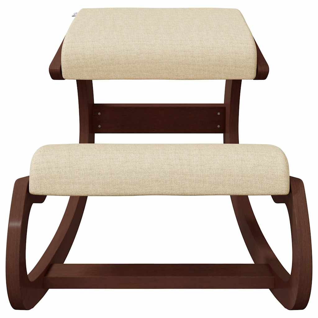 Scaun de genunchi, crem, 55x84x55 cm placaj de mesteacăn GartenMobel Dekor