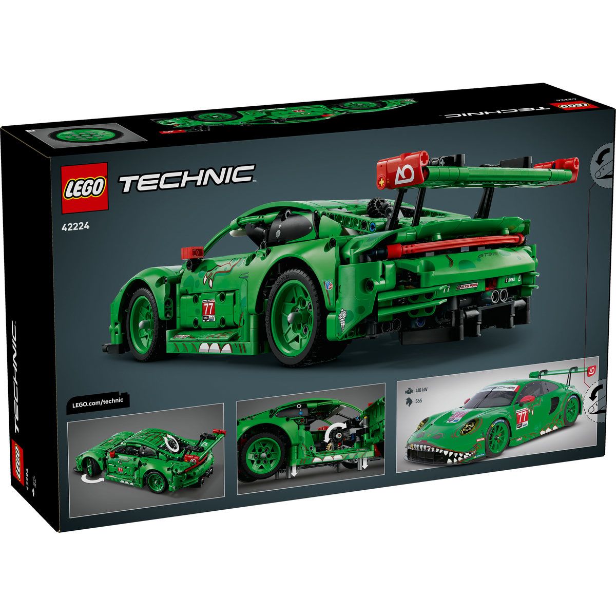 LEGO TECHNIC MASINA PORSCHE 911 GT3 R REXY AO RACING 42224 SuperHeroes ToysZone