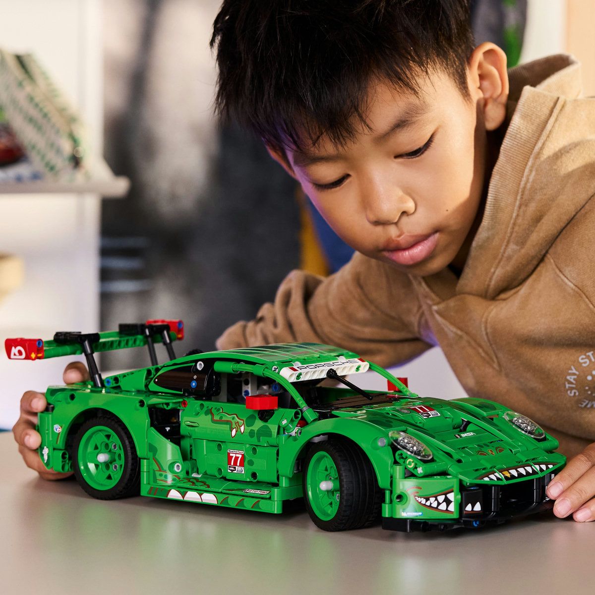 LEGO TECHNIC MASINA PORSCHE 911 GT3 R REXY AO RACING 42224 SuperHeroes ToysZone