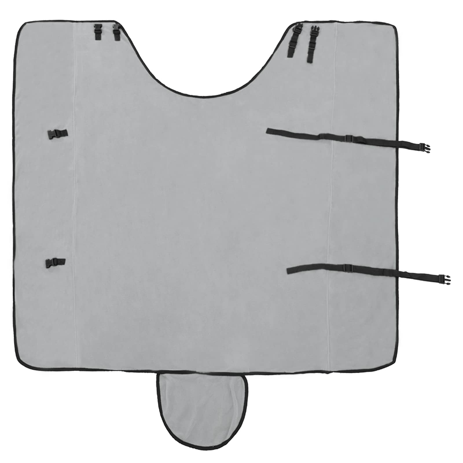 Pătură pentru cai Gri deschis și roz complet Poliester GartenMobel Dekor