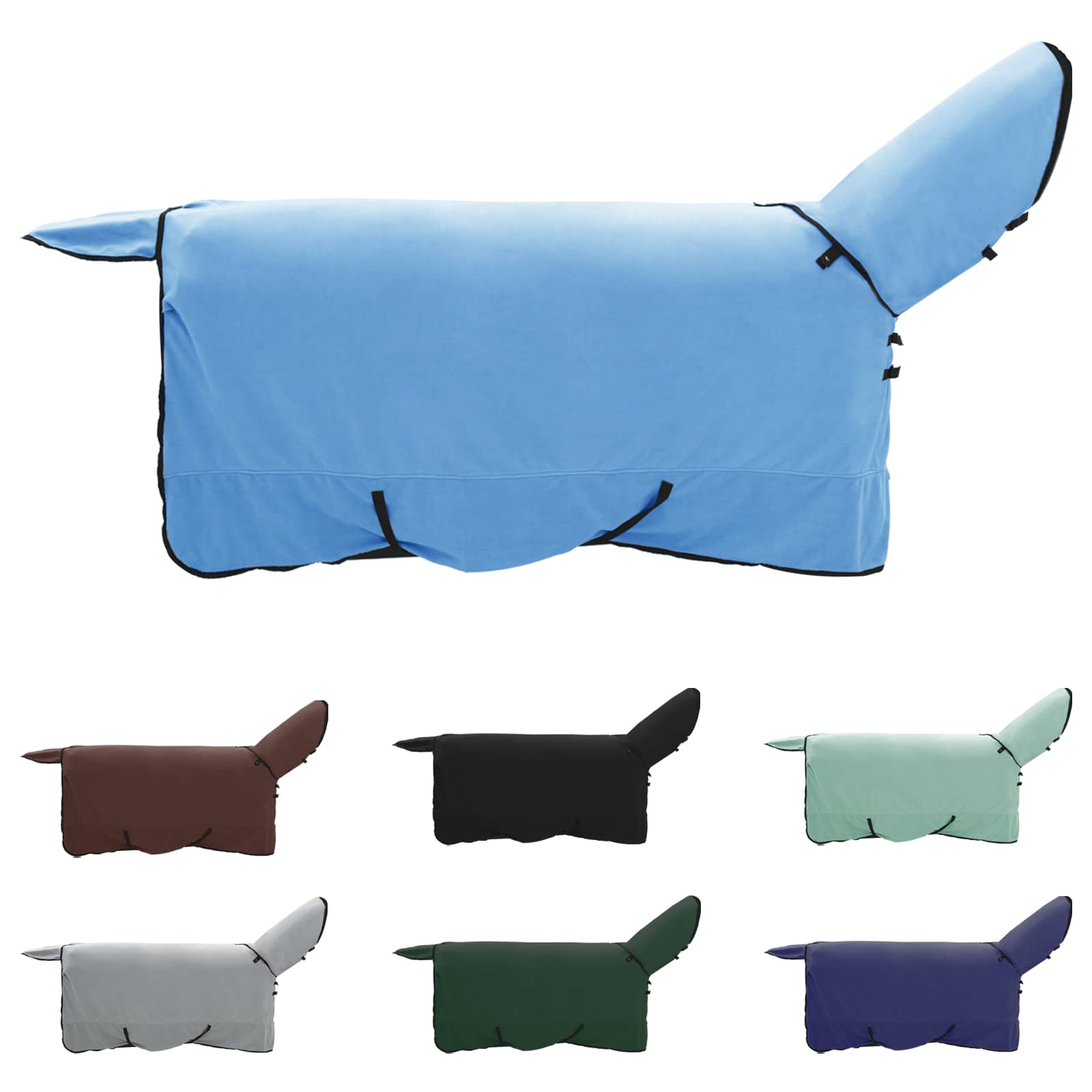 Pătură pentru cai Aqua complet Poliester GartenMobel Dekor