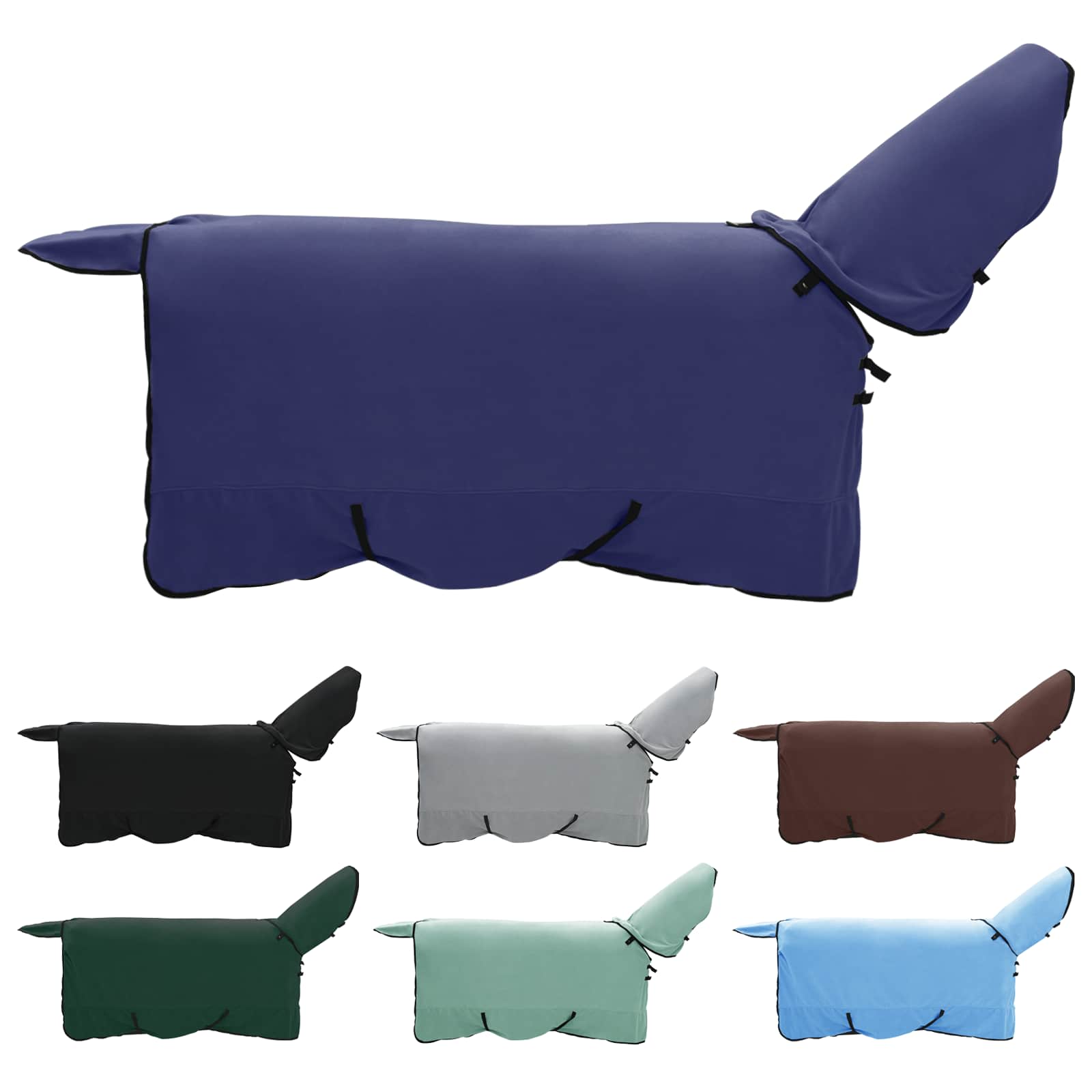 Pătură pentru cai Albastru marin Poliester GartenMobel Dekor