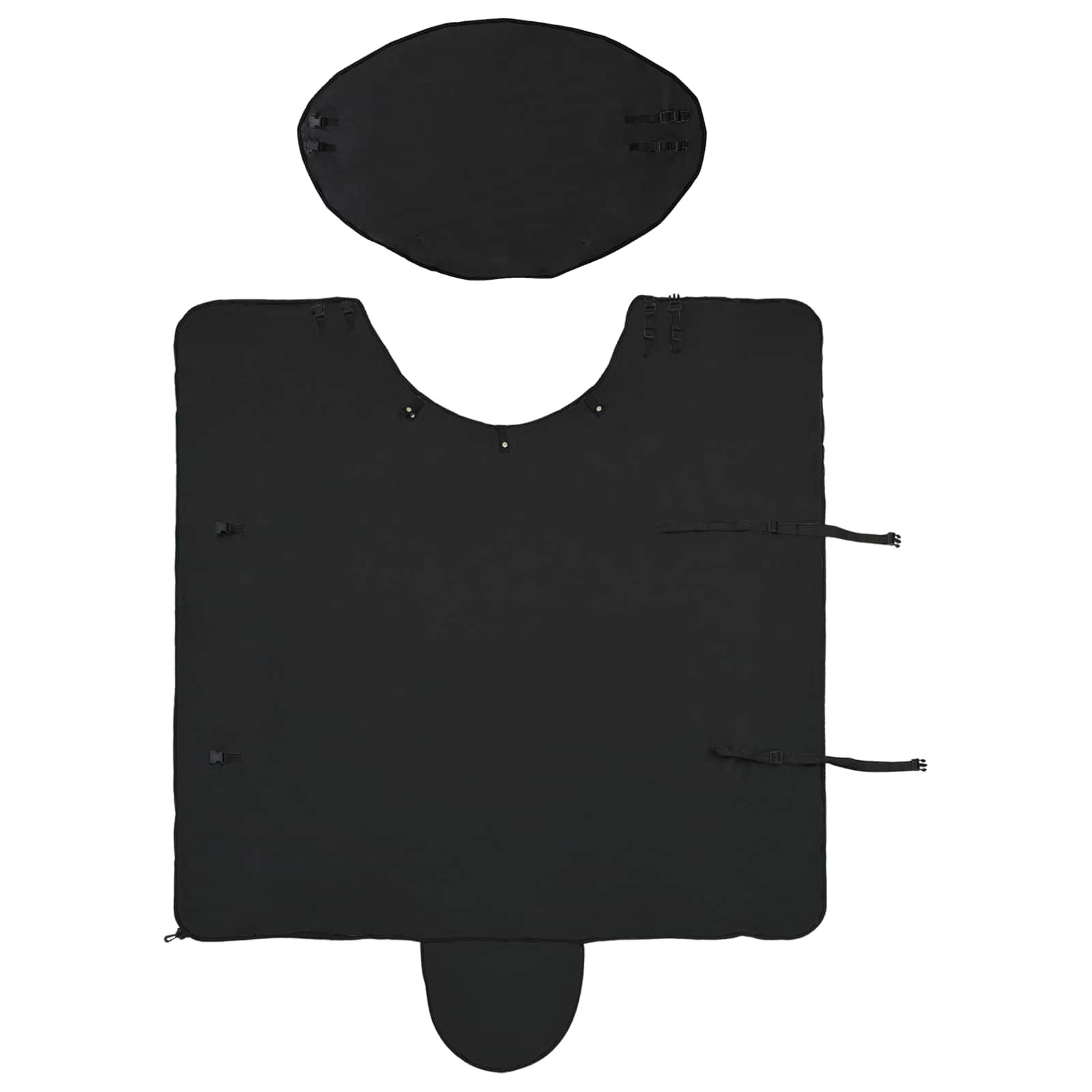 Pătură pentru cai Negru Poliester GartenMobel Dekor